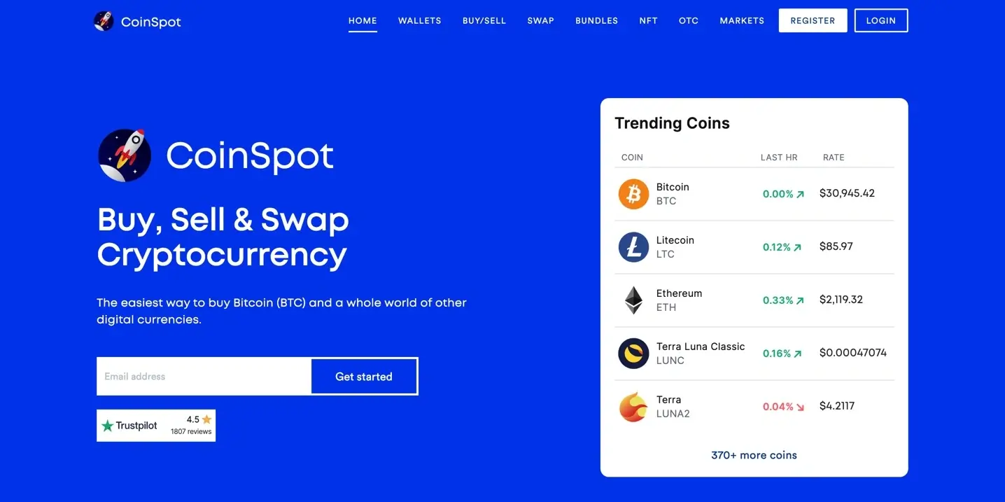 CoinSpot Exchange.