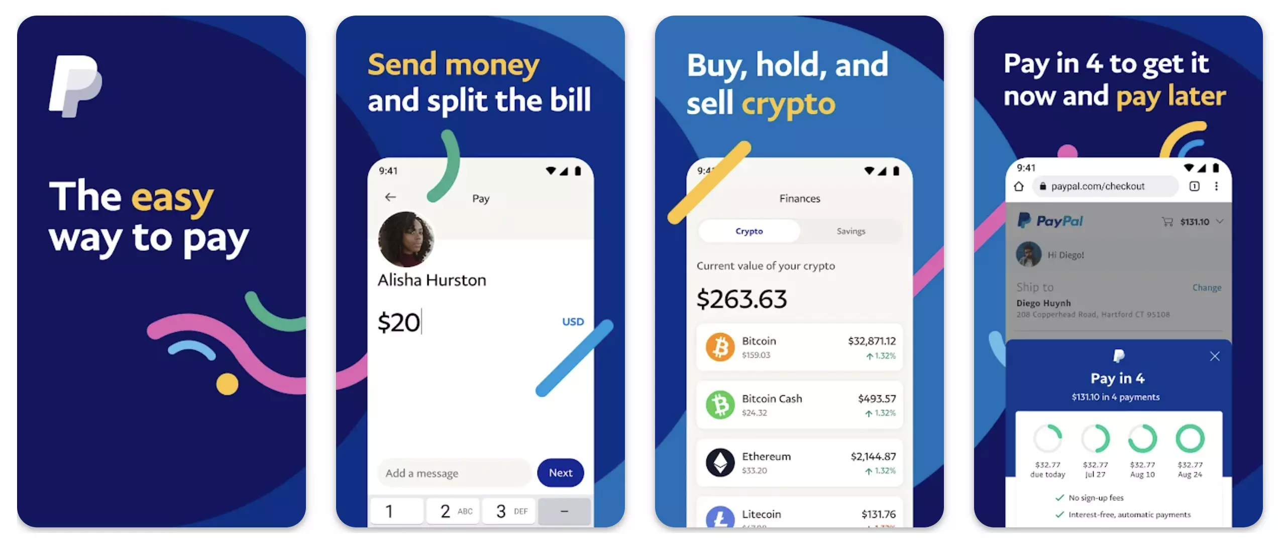 PayPal Crypto App