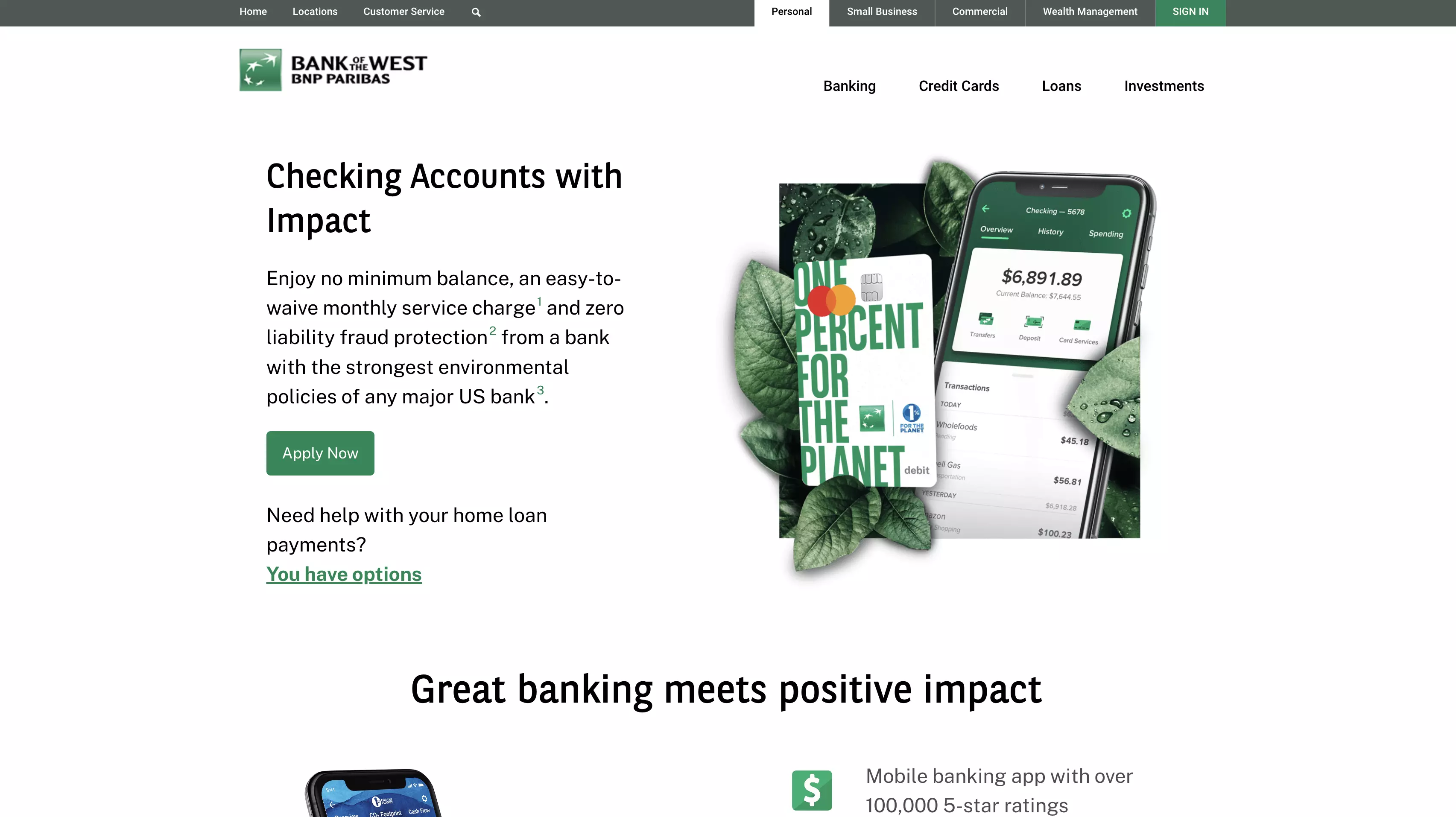 Bank of the West Online Banking
