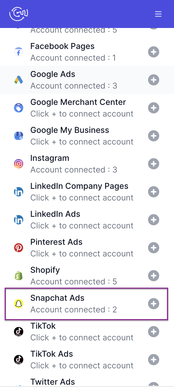 Network Listing from Google Sheet