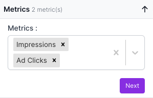 Metrics from Snapchat Ads