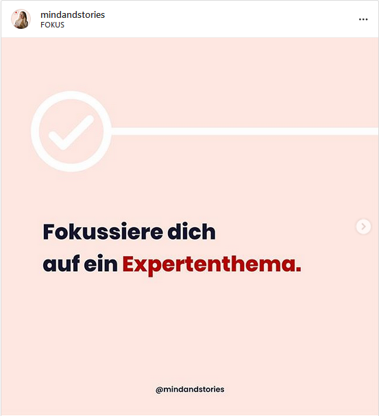 Instagram Post von Jessica Diehl (@mindandstories)