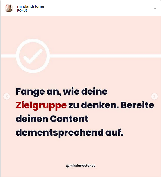 Instagram Beitrag von Jessica Diehl (@mindandstories)