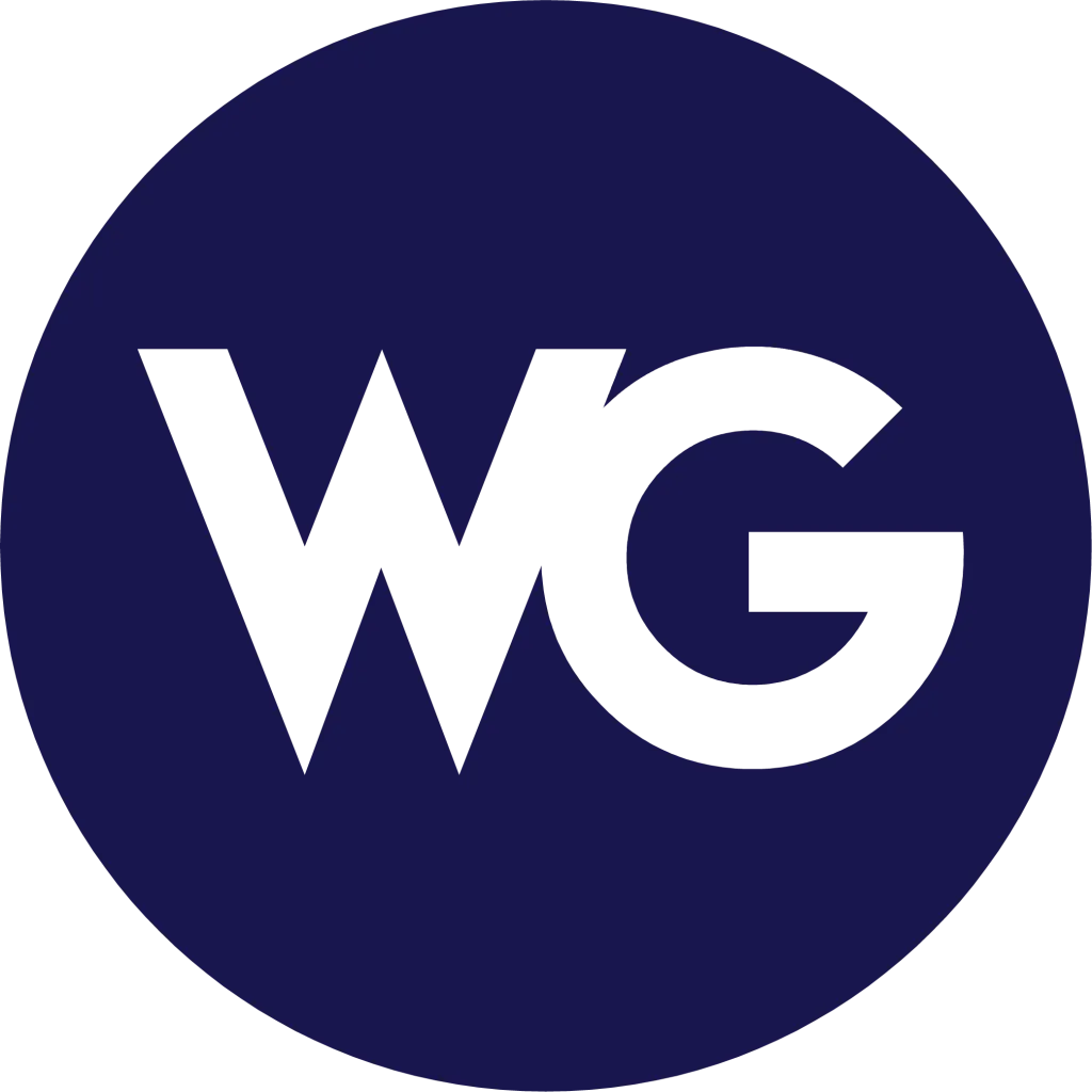 Weglot translation software company logo icon.