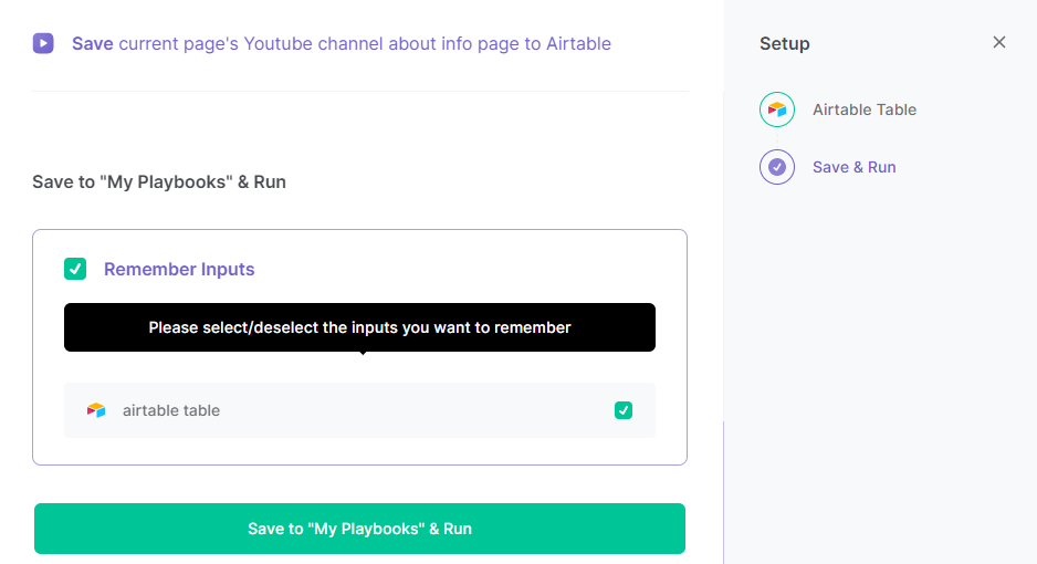Sync YouTube Channel Data to Airtable for Marketing Insight Bardeen