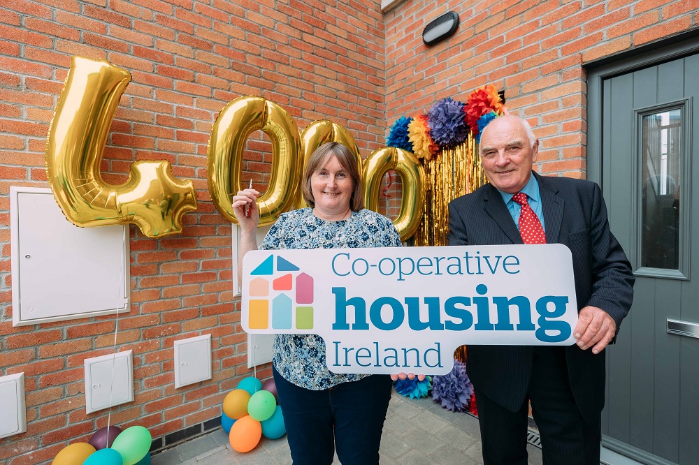 Limerick family Cooperative Housing Ireland’s 4,000th member