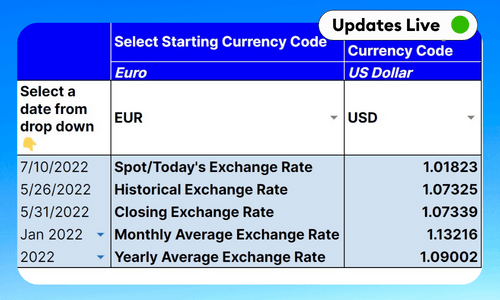Currency Converter Template