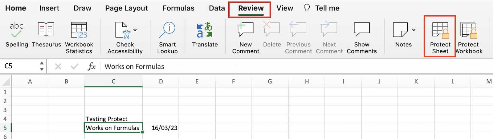 How to Protect Sheets and Cells in Excel? | LiveFlow