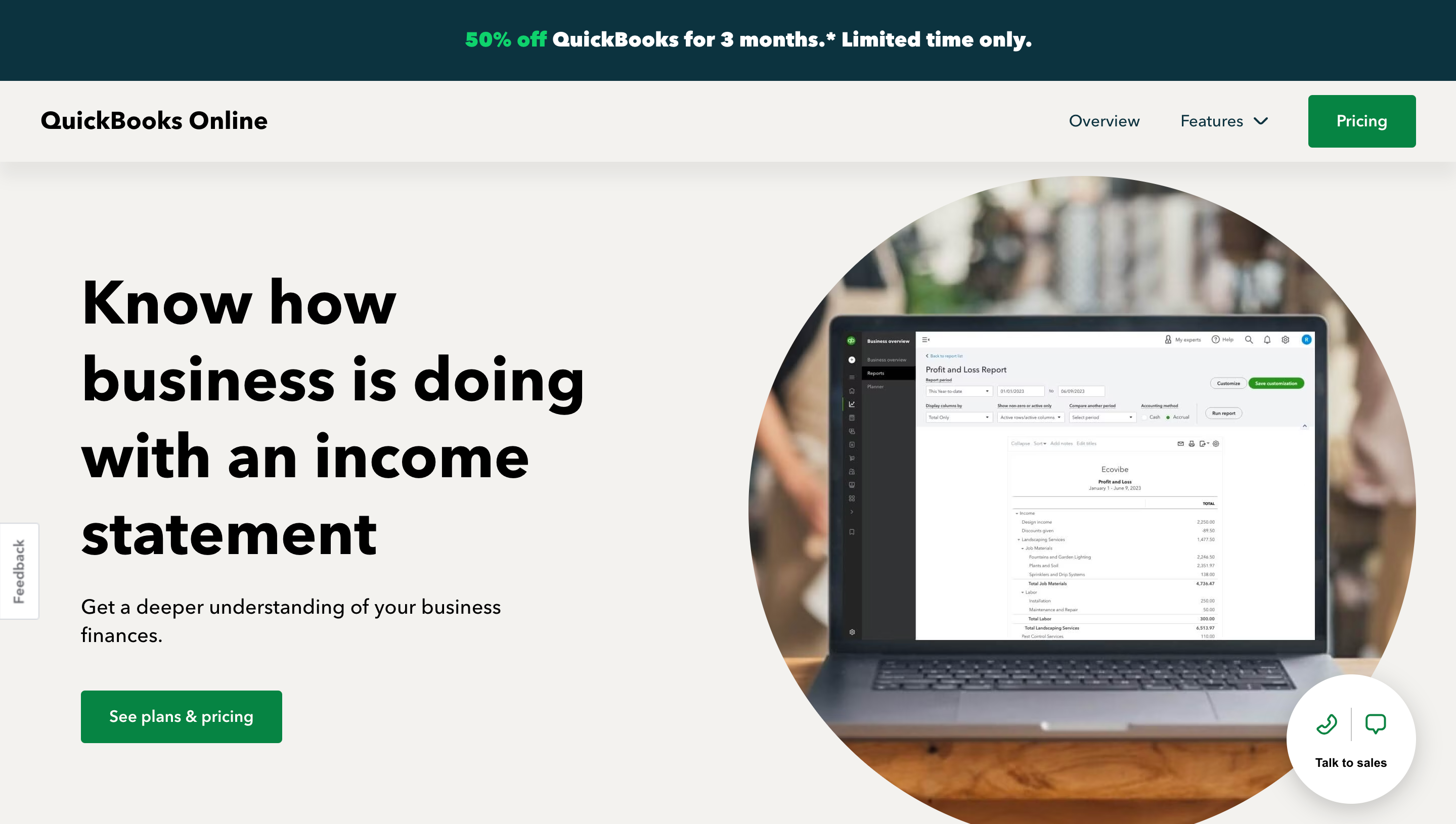 Quickbooks Operating Statement Quickbooks Statement