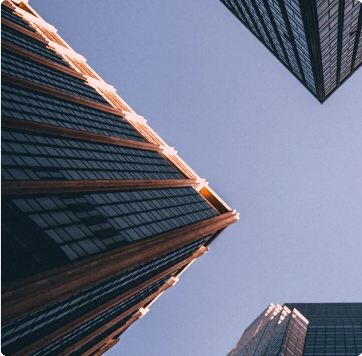 Business building - case study image background