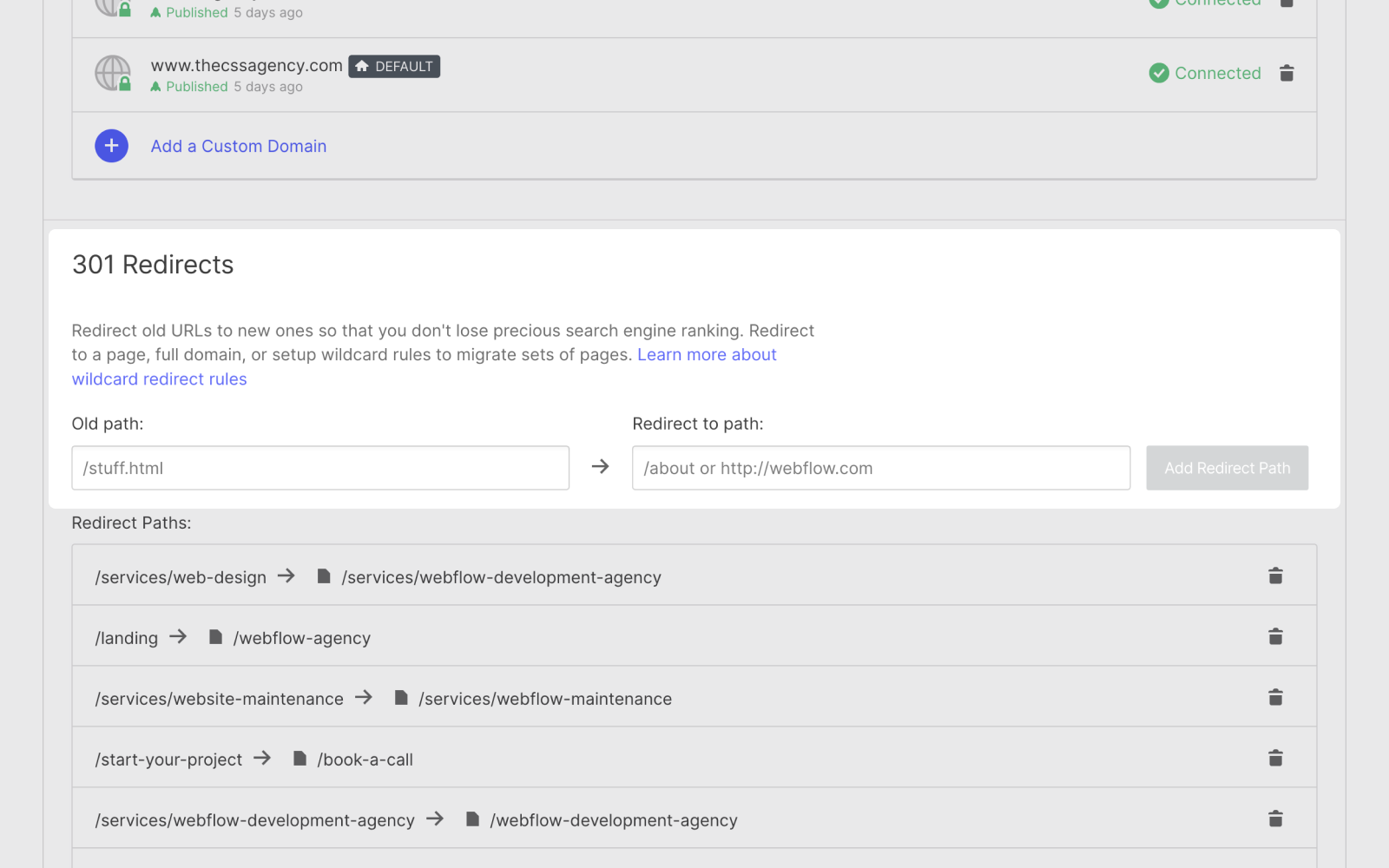 The Ultimate Guide to Setting up Webflow 301 Redirects