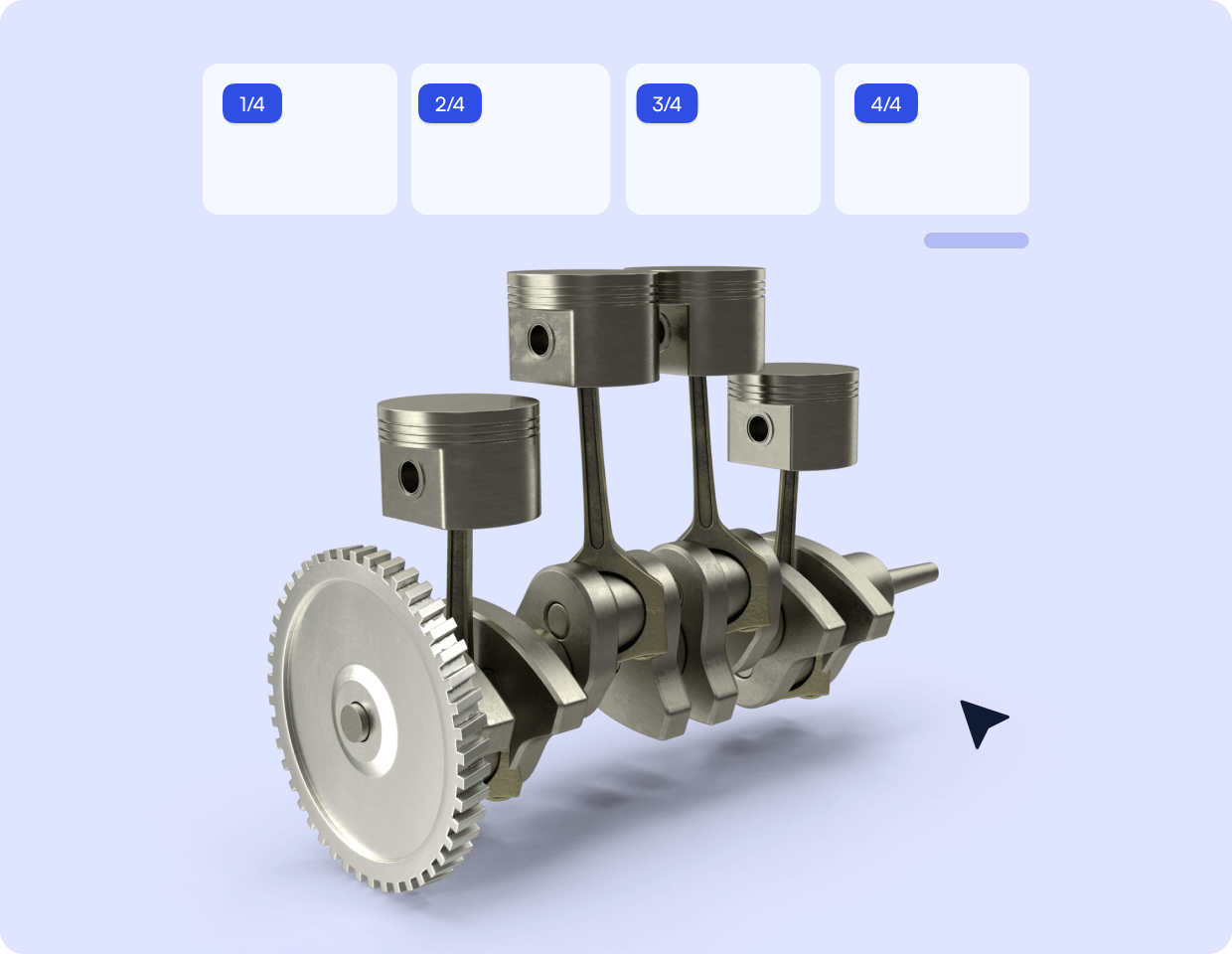 A Jig with 4 steps.