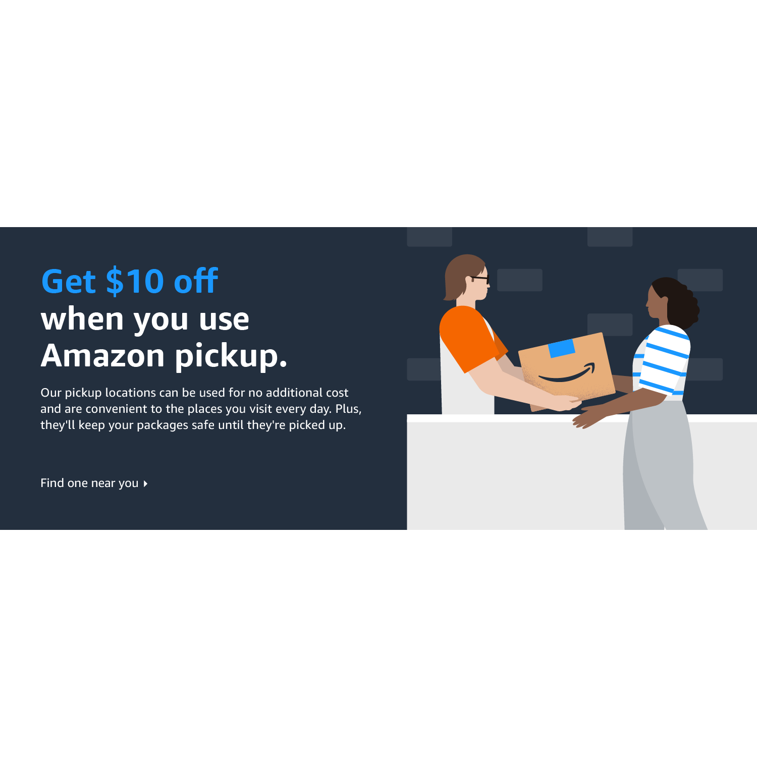 [Amazon] 10 Off Amazon Pickup Order