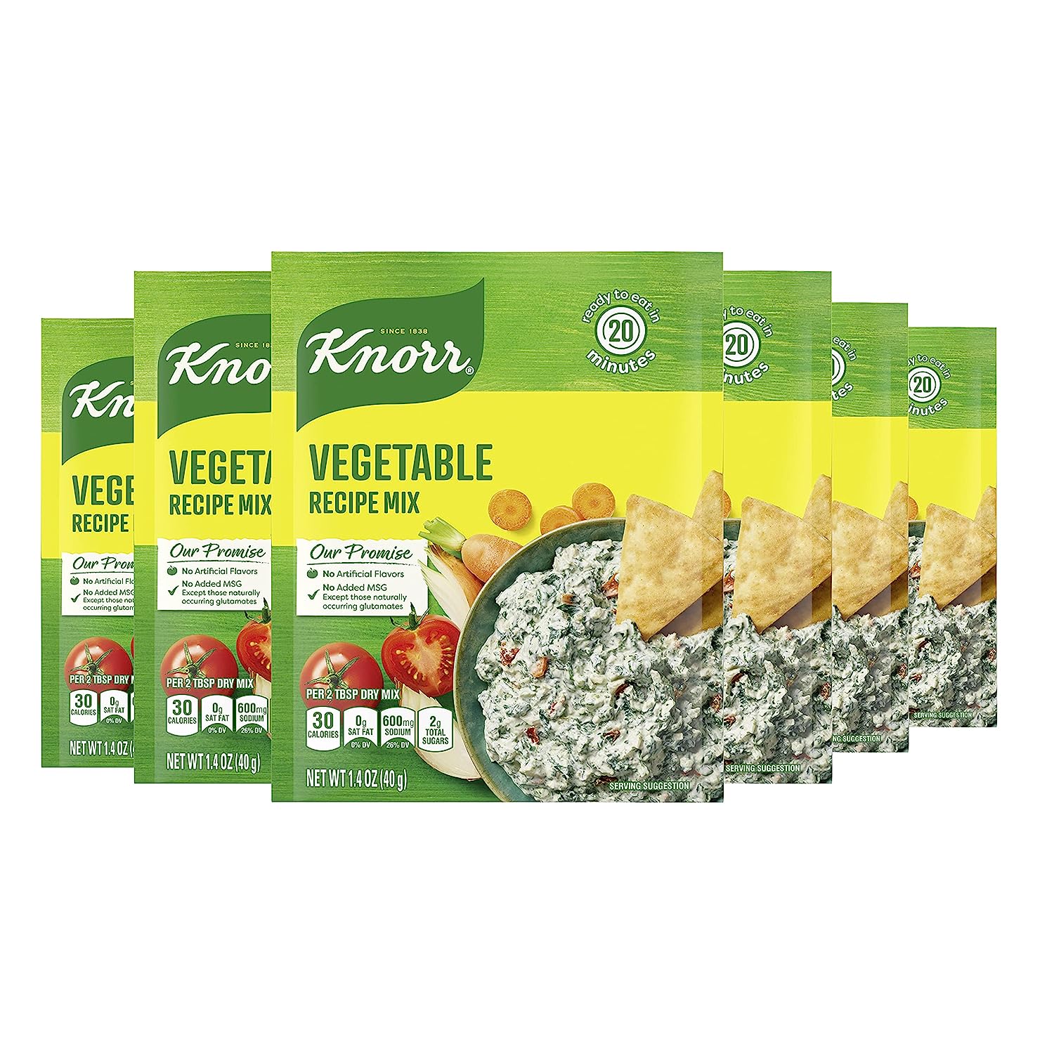 [Amazon] 12-Pack Knorr Vegetable Recipe Mix - $10.46 (was $17.04 ...