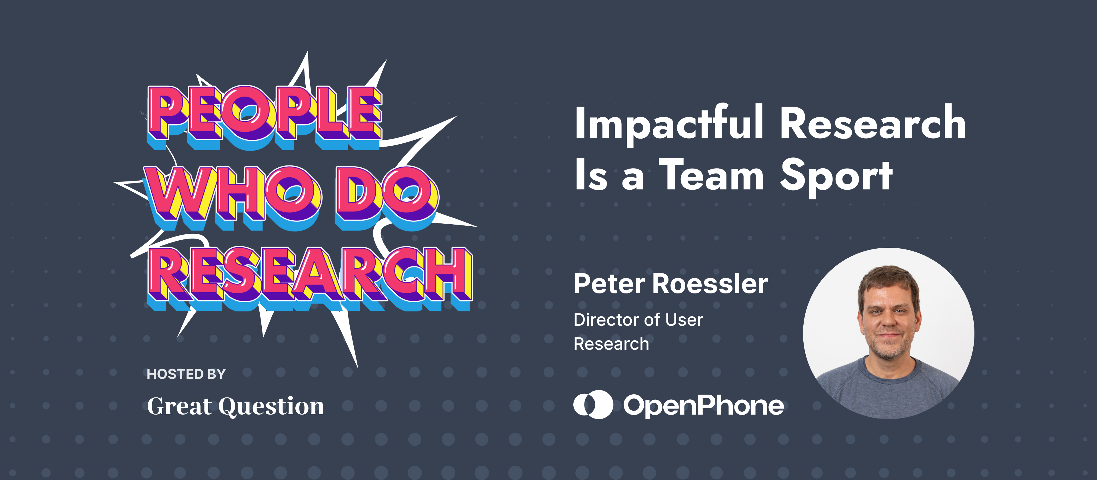Impactful Research Is a Team Sport