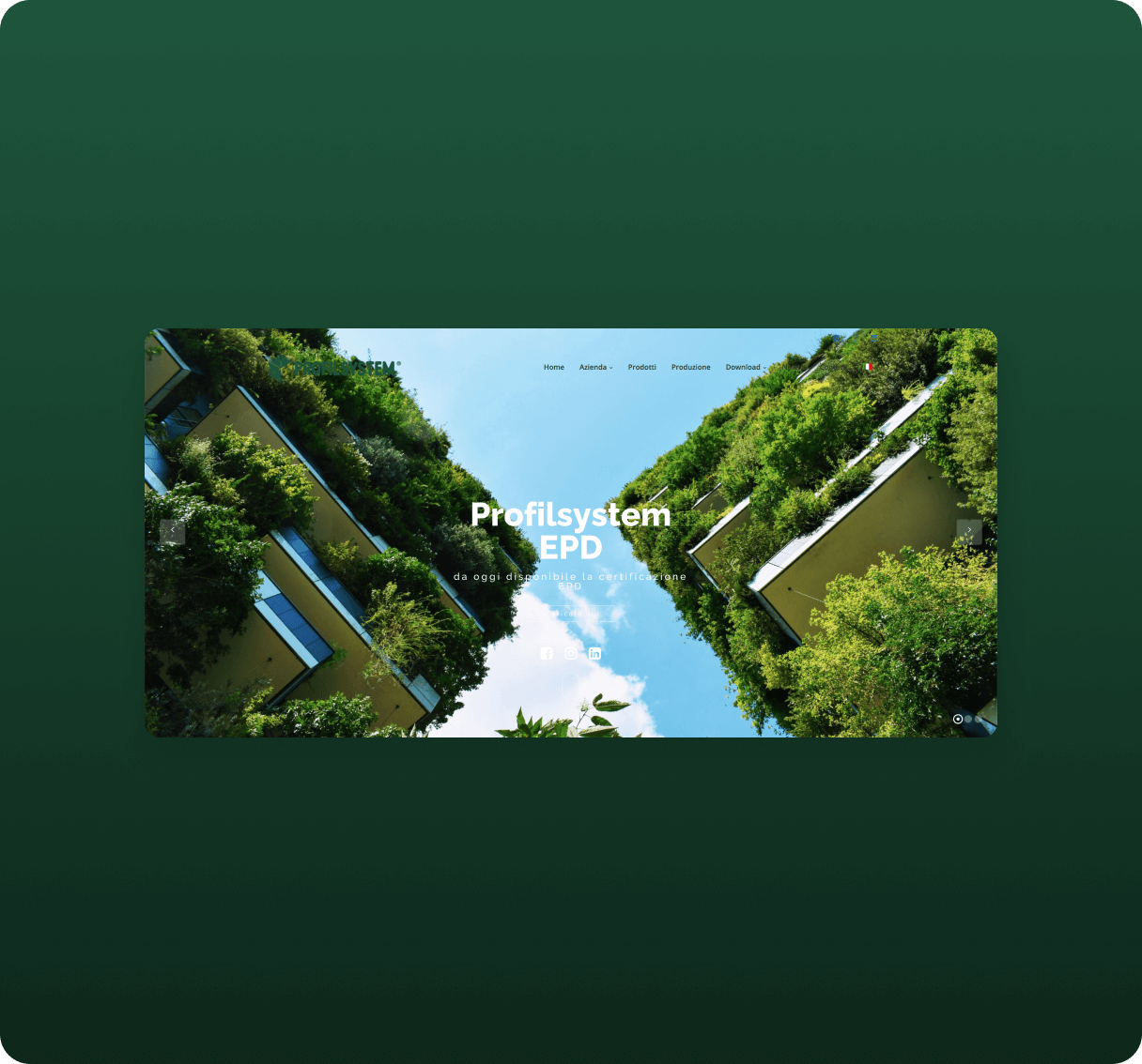 Screenshot del prodotto digitale realizzato per un cliente dal nostro team