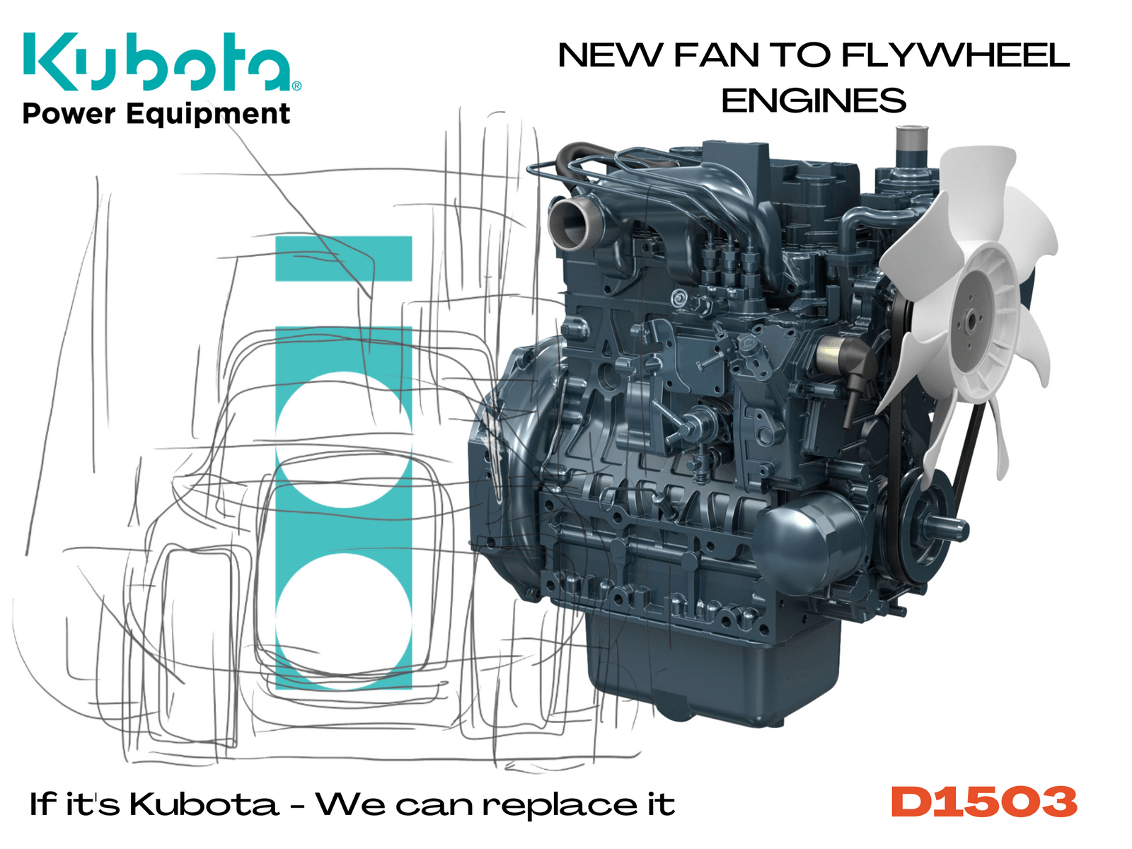 Kubota Diesel Engine D1503 | Diesel Parts & Service