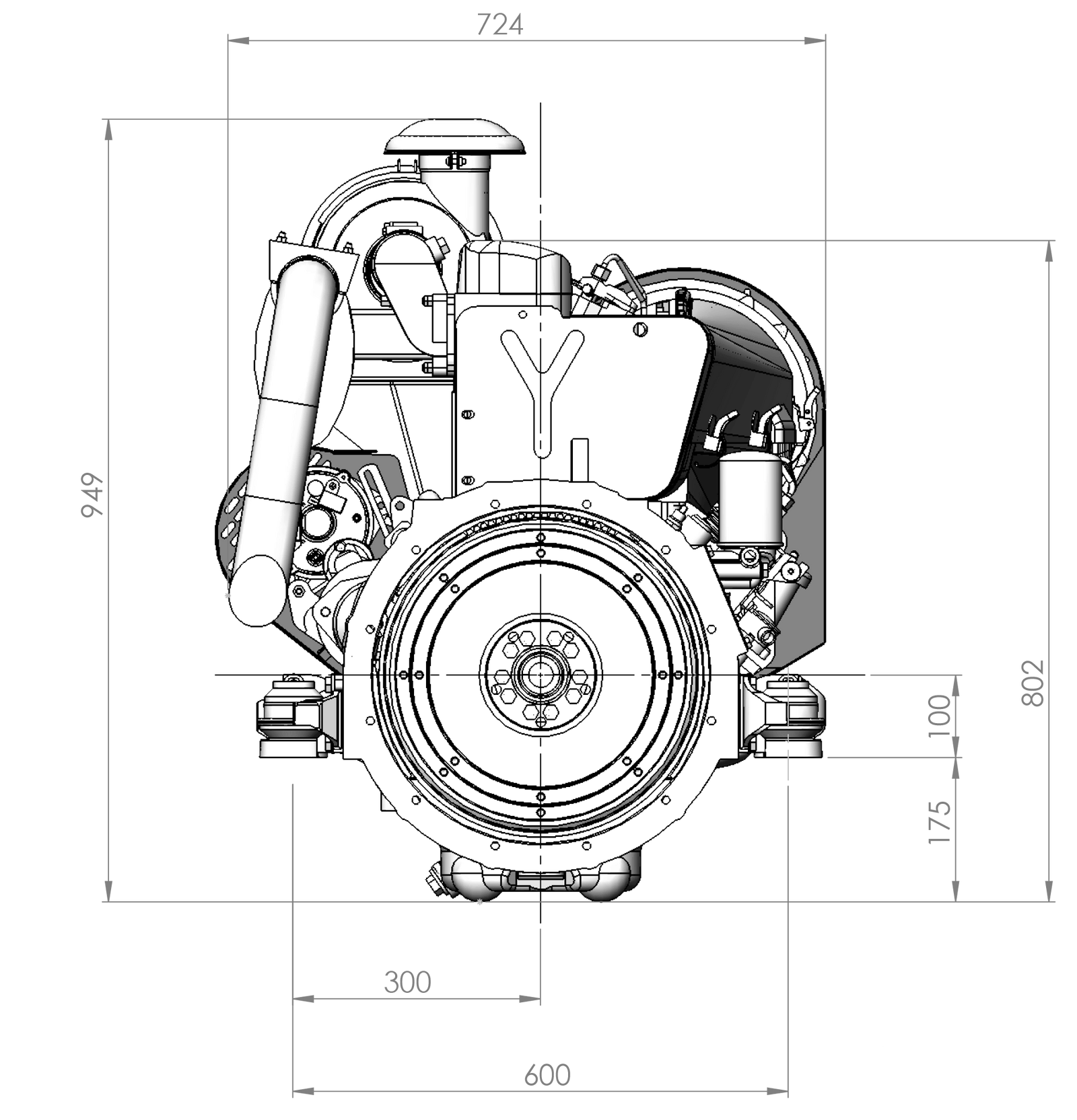 Deutz Diesel Engine F6L912 Diesel Parts & Service