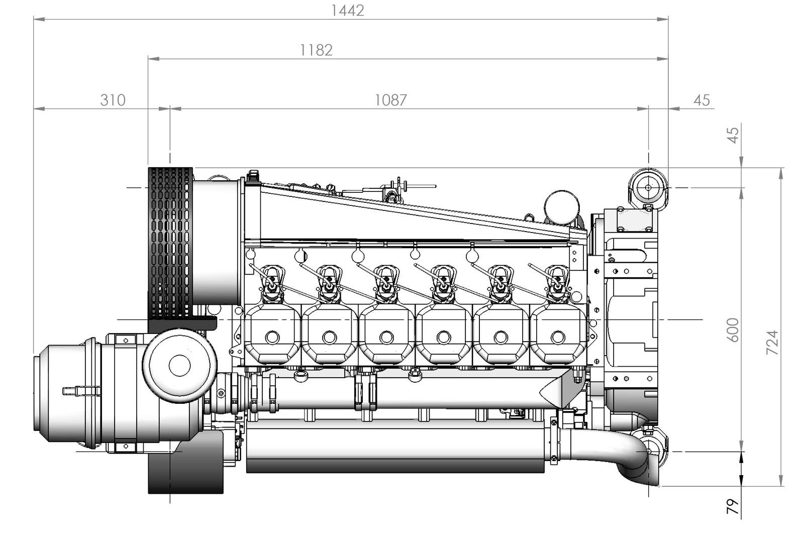 Deutz Diesel Engine F6L912 Diesel Parts & Service