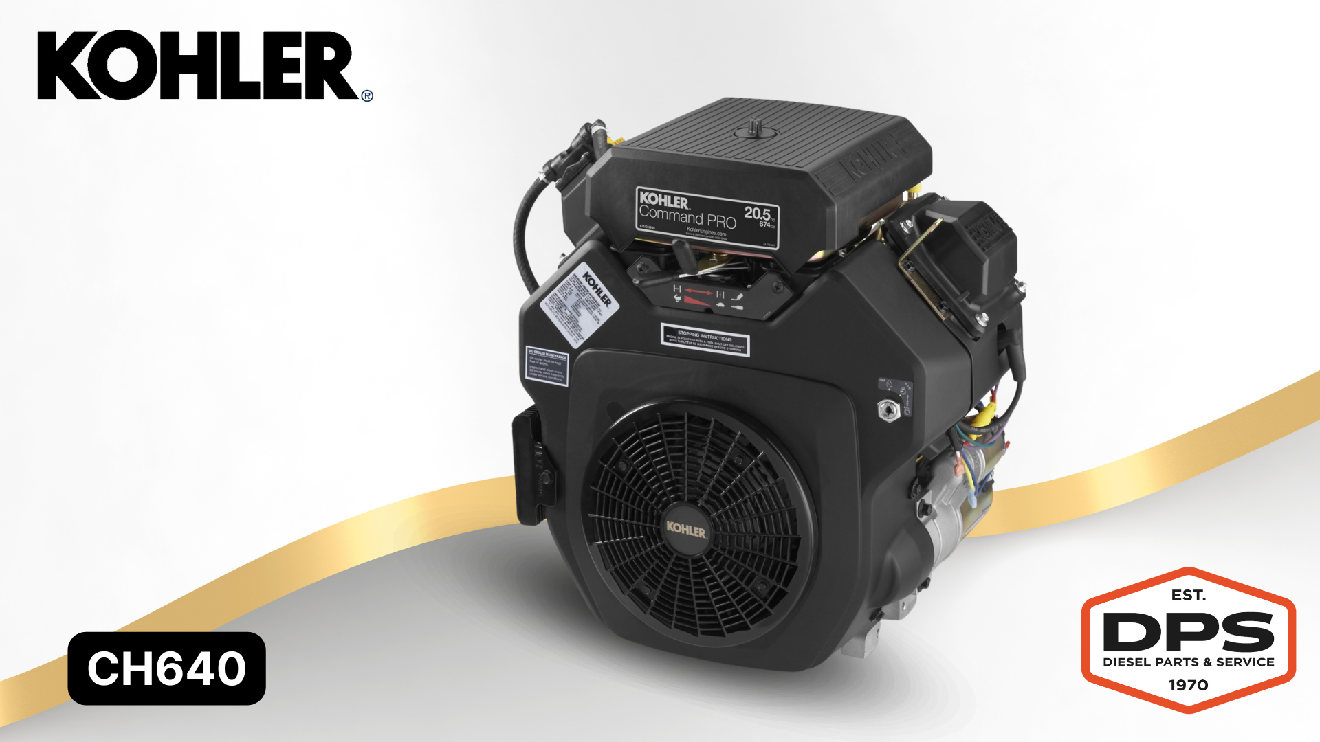 Kohler Petrol Engine CH640 | Diesel Parts & Service