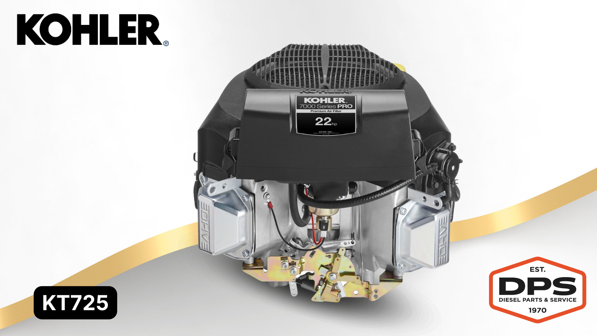 Kohler Petrol Engine KT725 Diesel Parts & Service