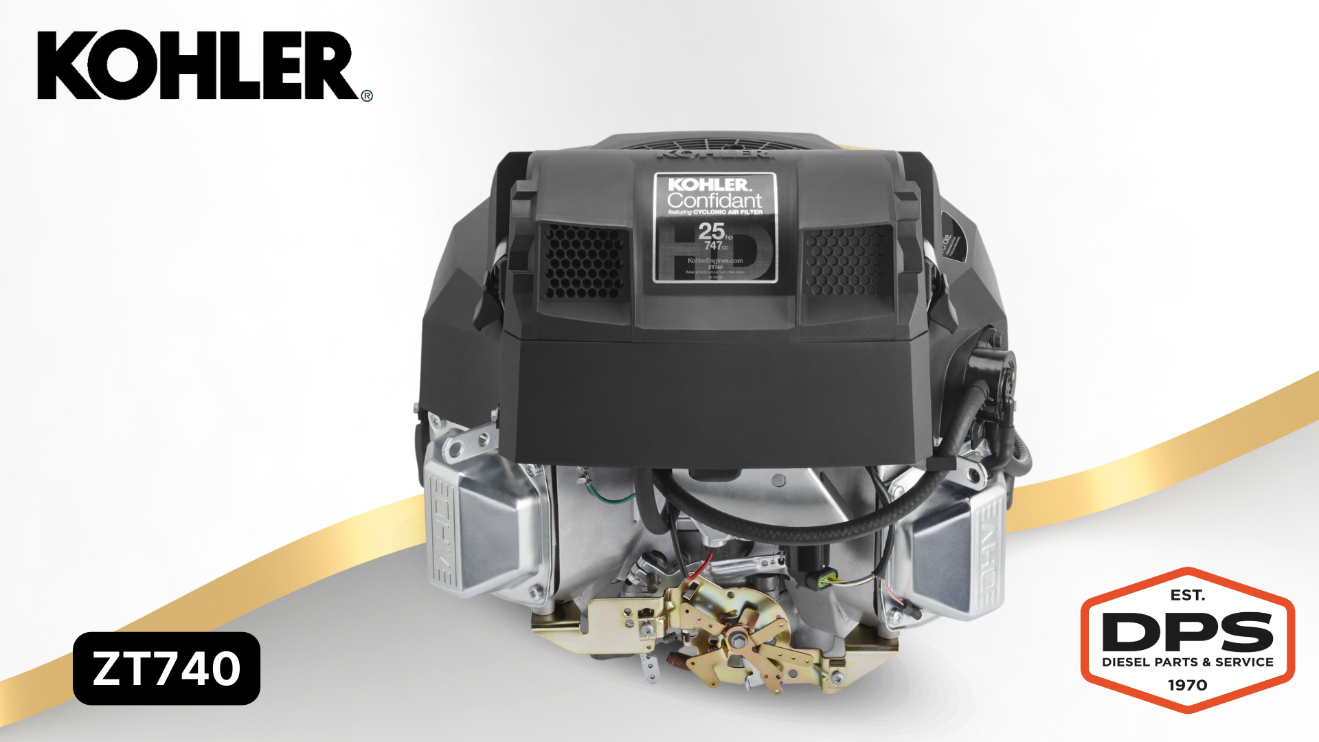 Kohler Petrol Engine ZT740 Diesel Parts & Service