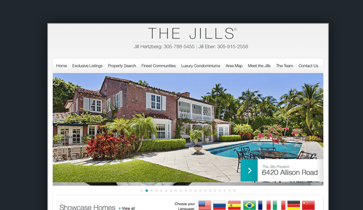 creative real estate websites