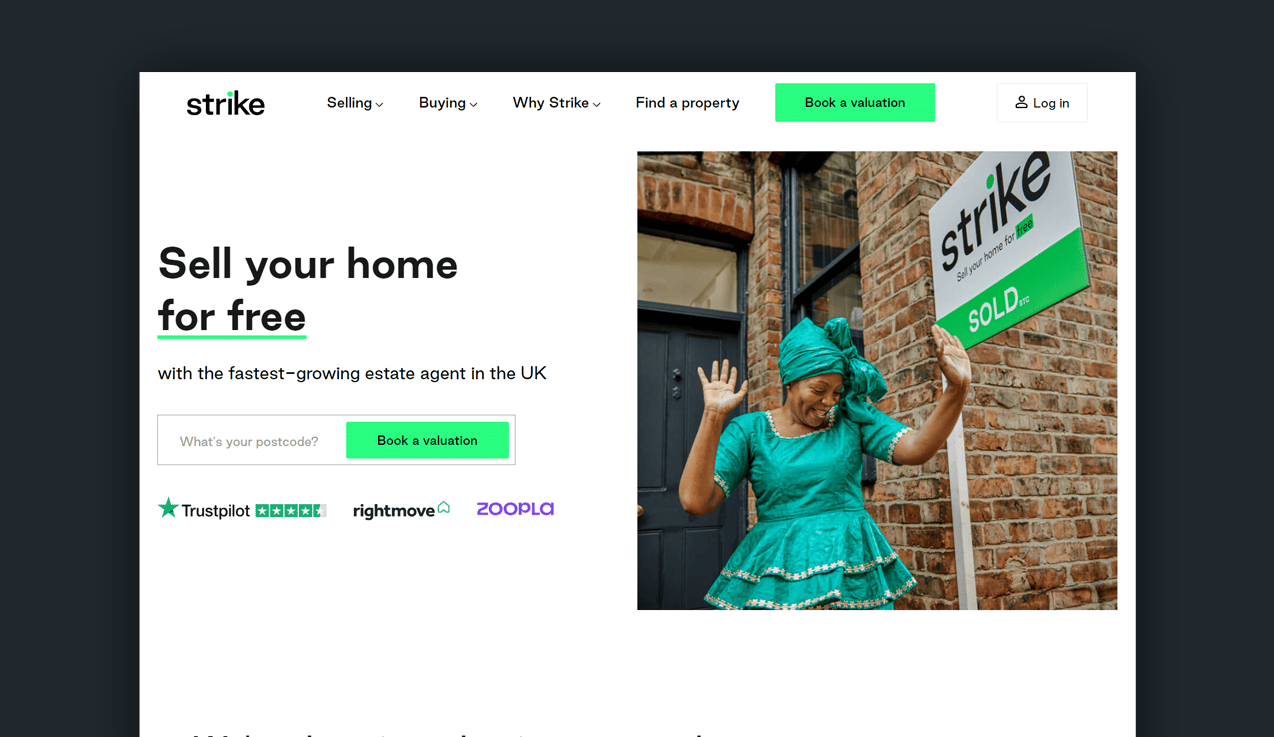 creative real estate websites