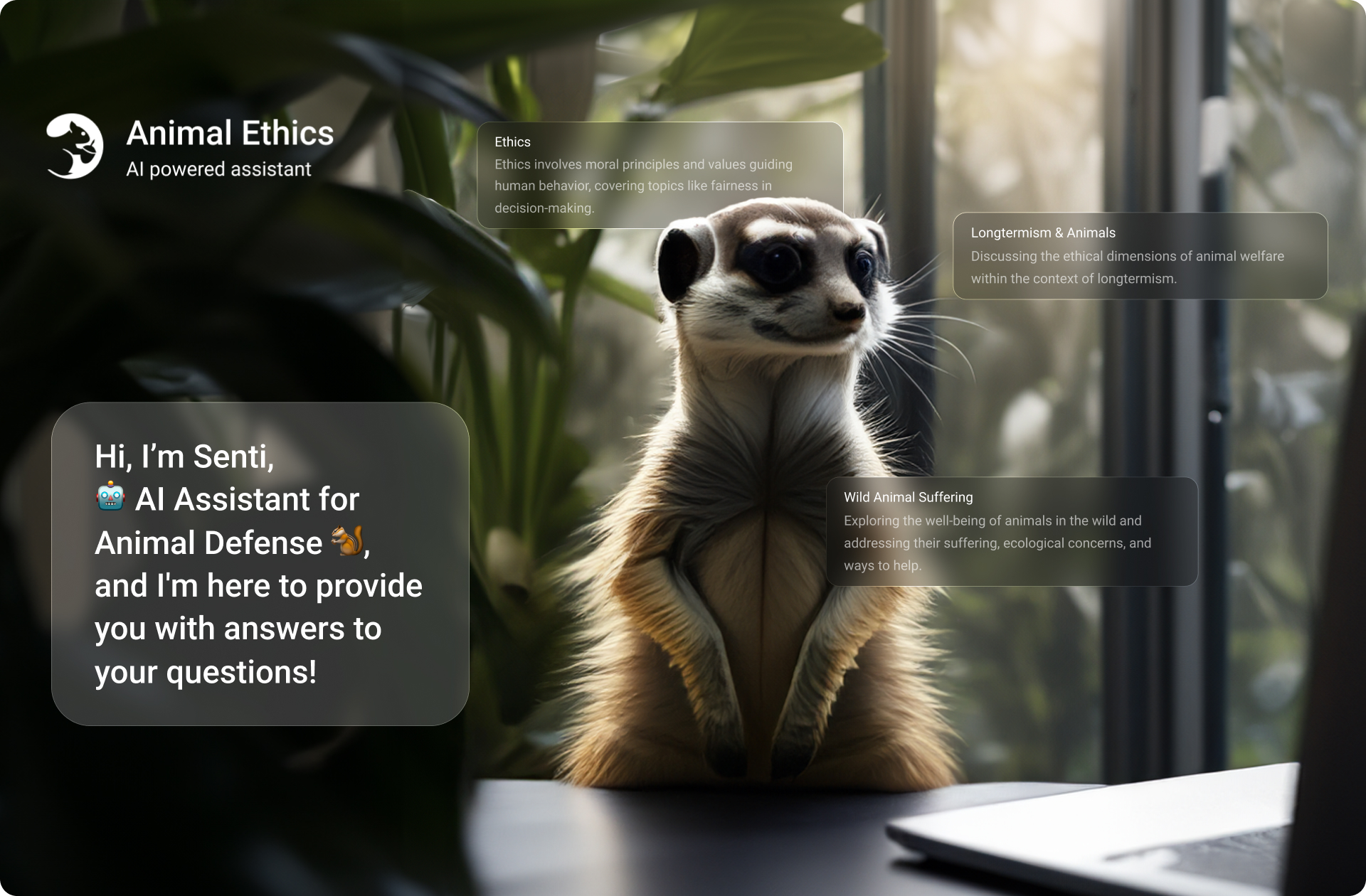 Animal Ethics. Senti Bot