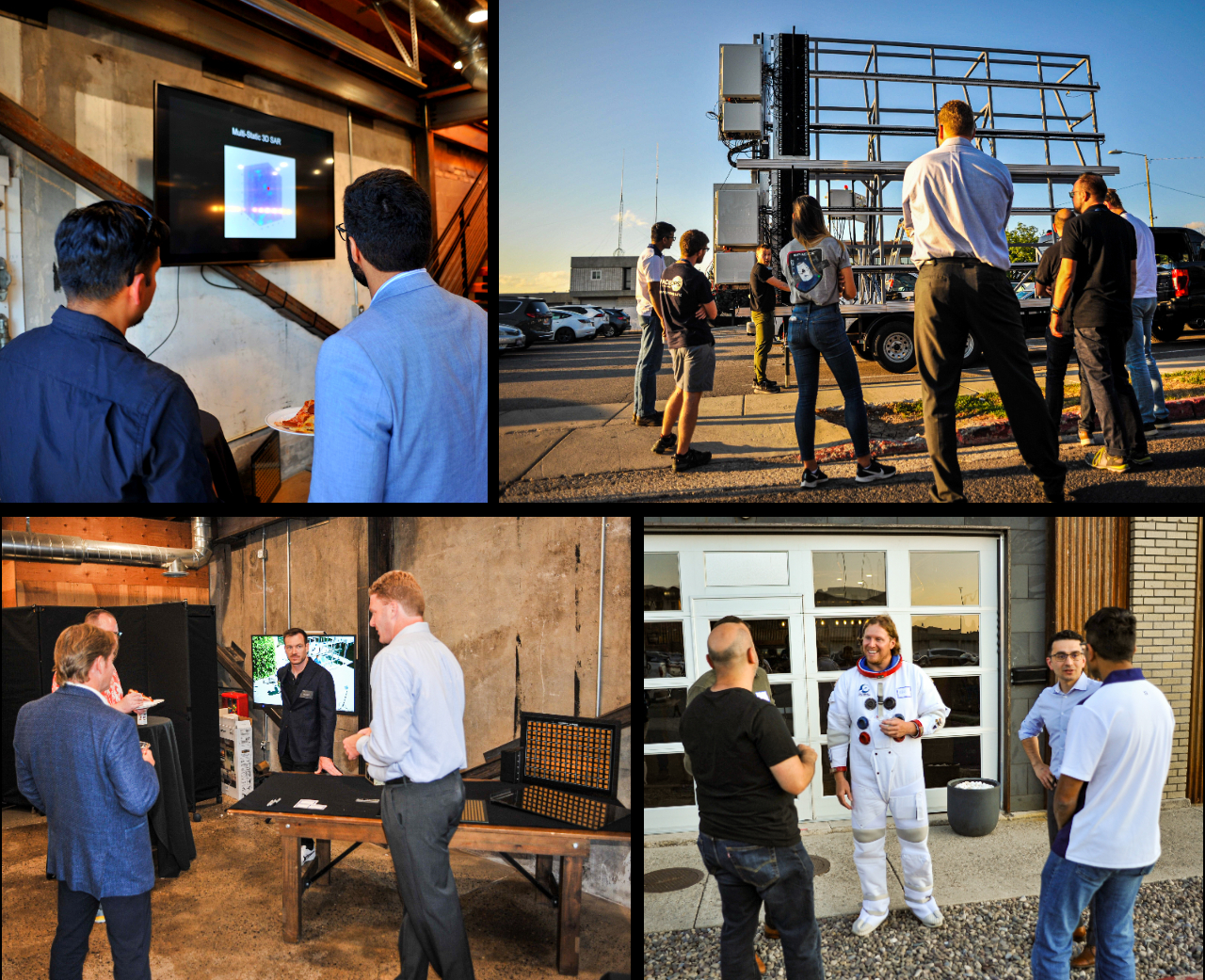 Array Labs 3D data presentation, hardware demo, and prototype demo