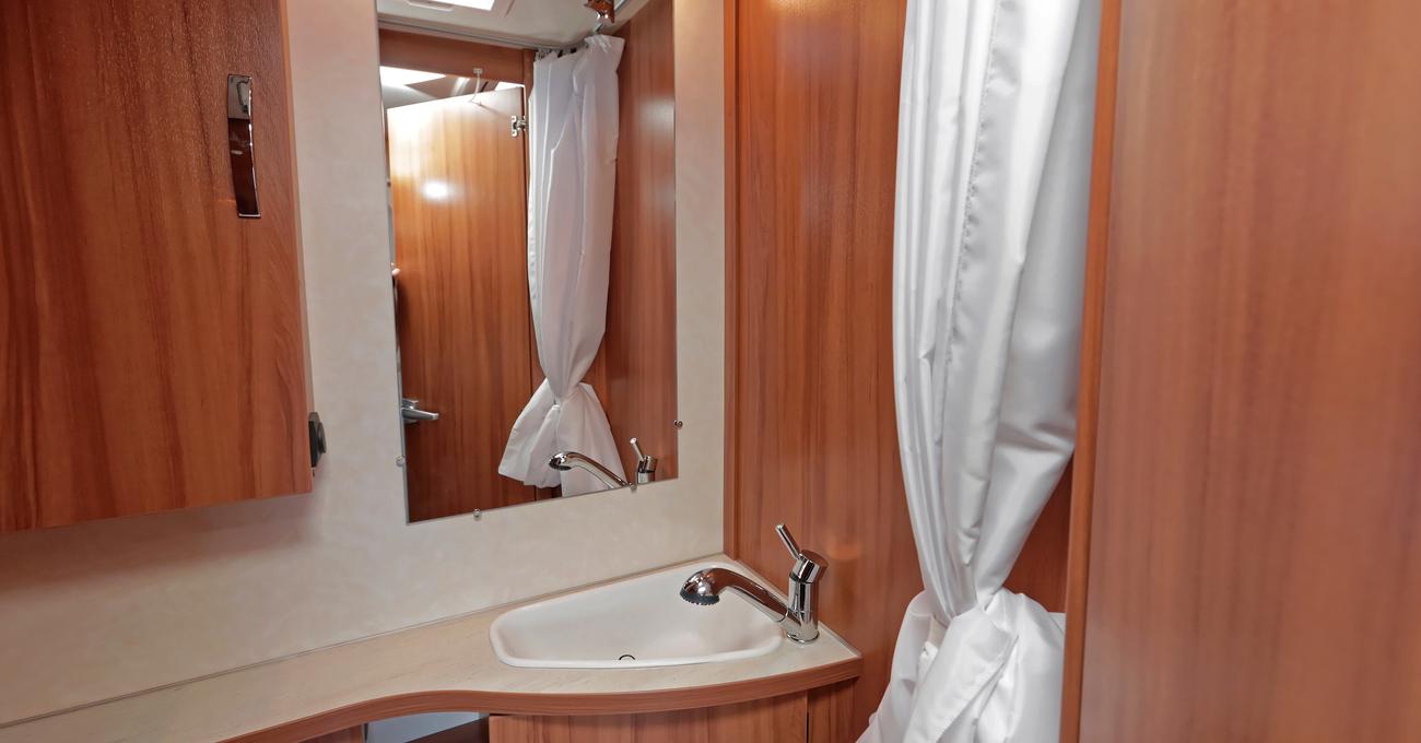 RV Shower Curtain Track Types