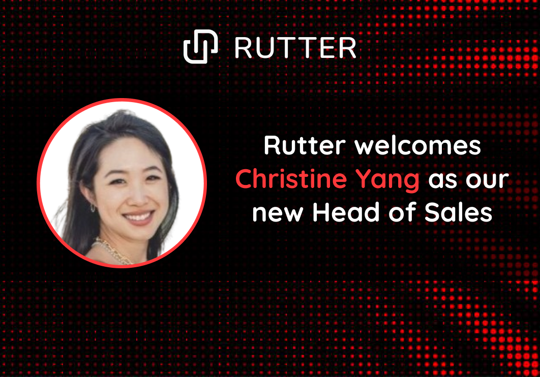 Welcome Christine Yang, Rutter's New Head of Sales!