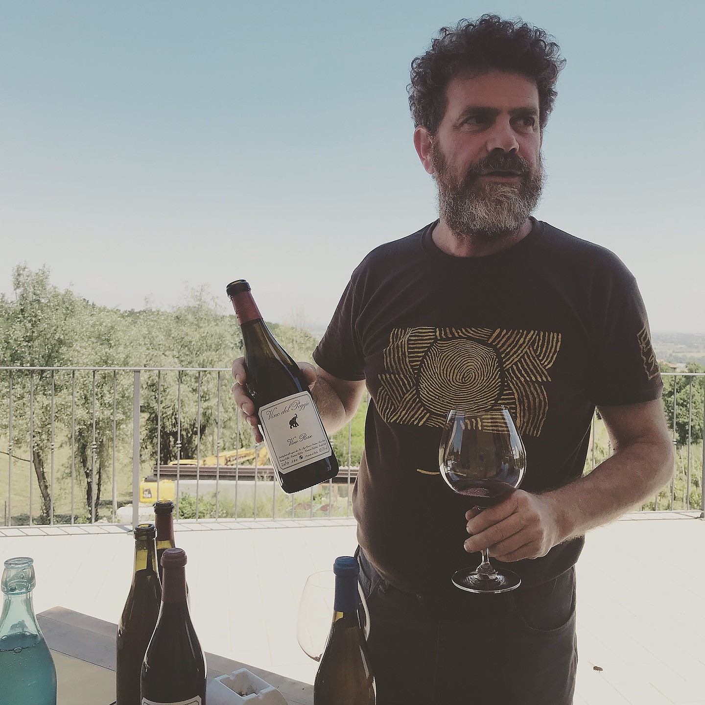 Im Apennin südlich von Piacenza, in den Colli Piacentini, macht Andrea Cervini seit 2006 Naturwein.