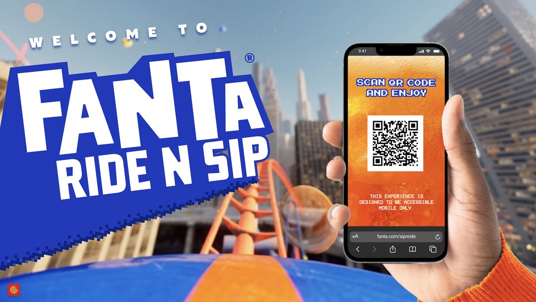 The CocaCola Company 'Fanta Ride N Sip' Subvrsive