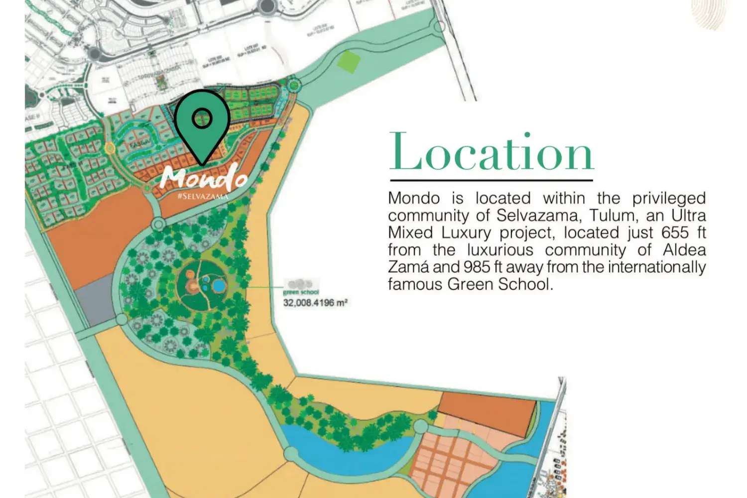 Land for sale in Tulum Selva Zama Mondo