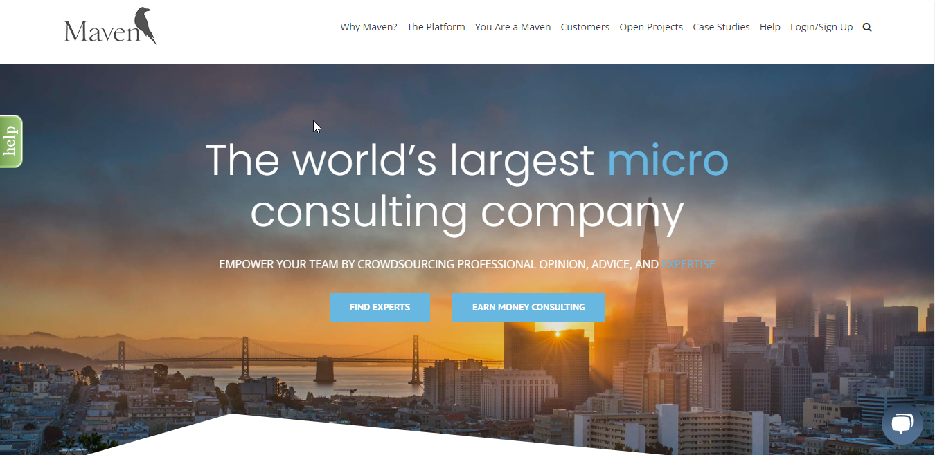 The world’s largest microconsulting company.