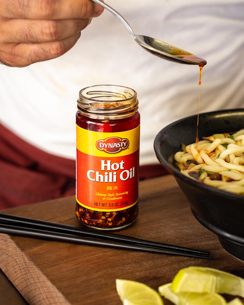 Spicy Beef Udon Noodle Soup with Hot Chili Oil JFC International