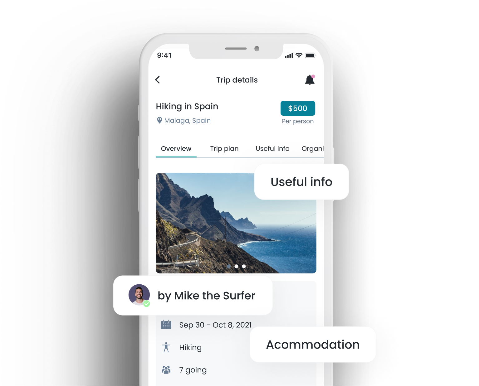 Organise all your group travel information in one place with the Rayzza