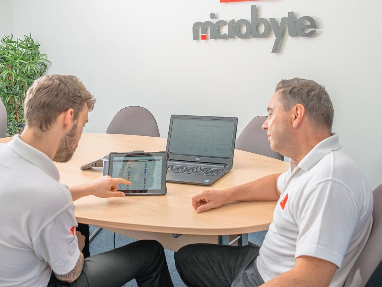 Microbyte moved away from paper-based performance reviews