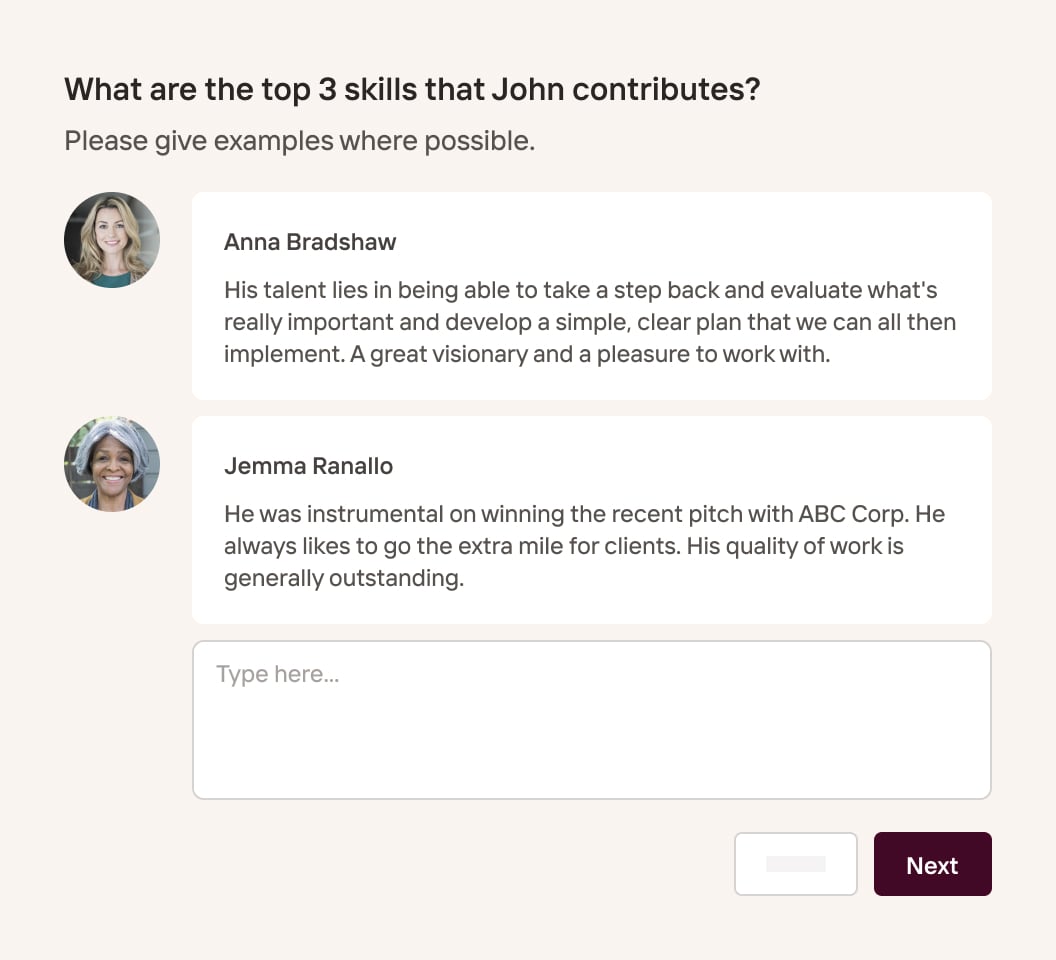 Build a culture of recognition