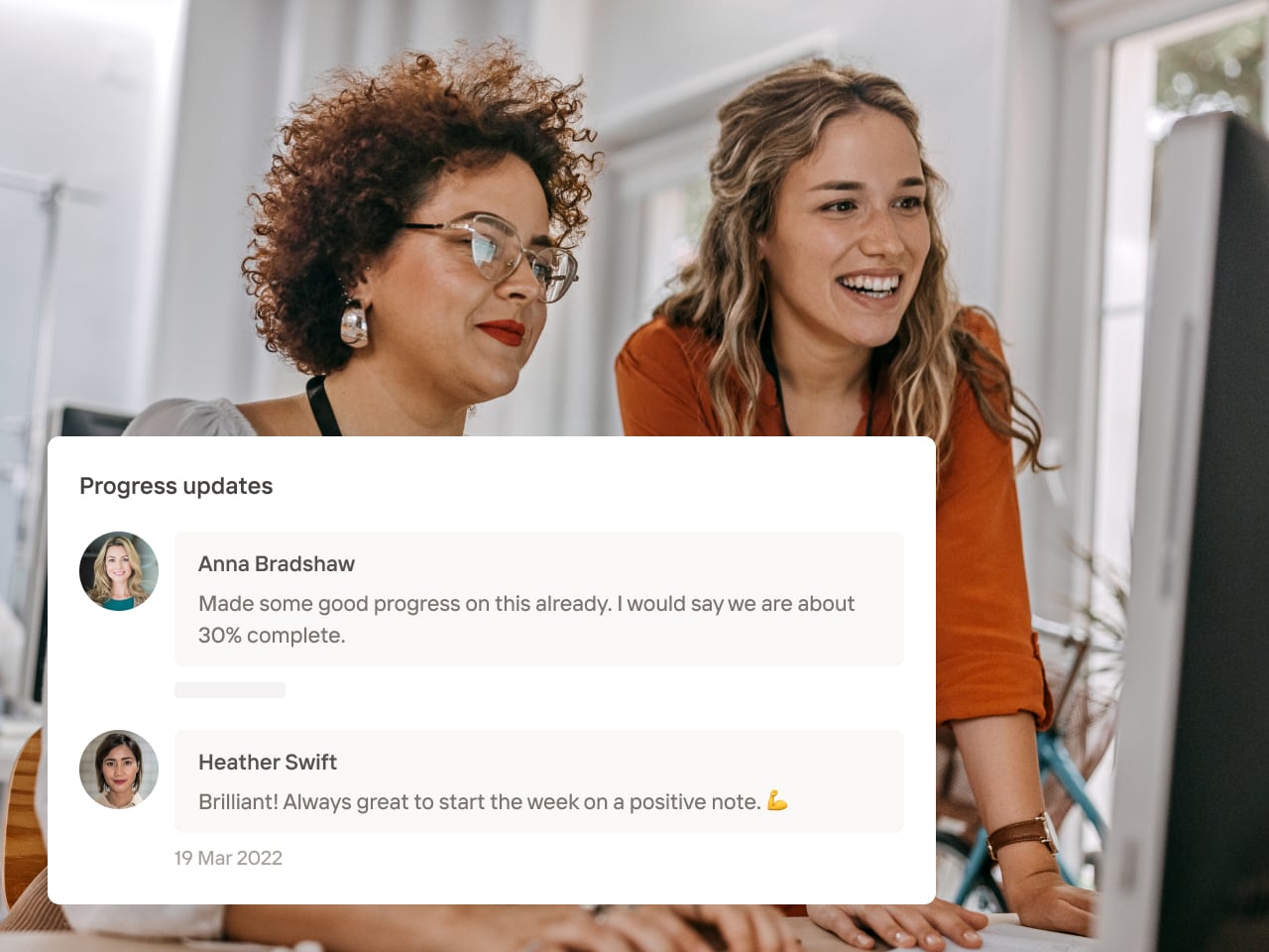 People in the office using Appraisd performance management system