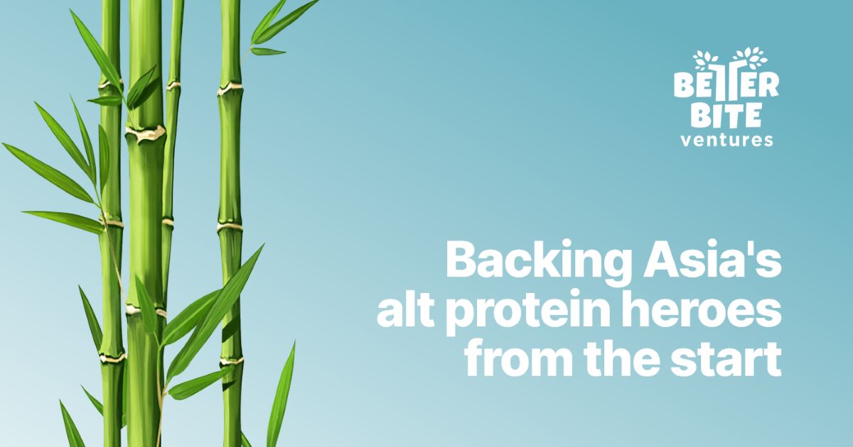 Better Bite Ventures - Asia's climate tech food fund