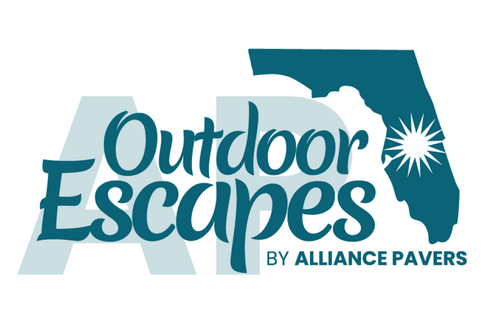 Outdoor Escapes by Alliance Pavers logo