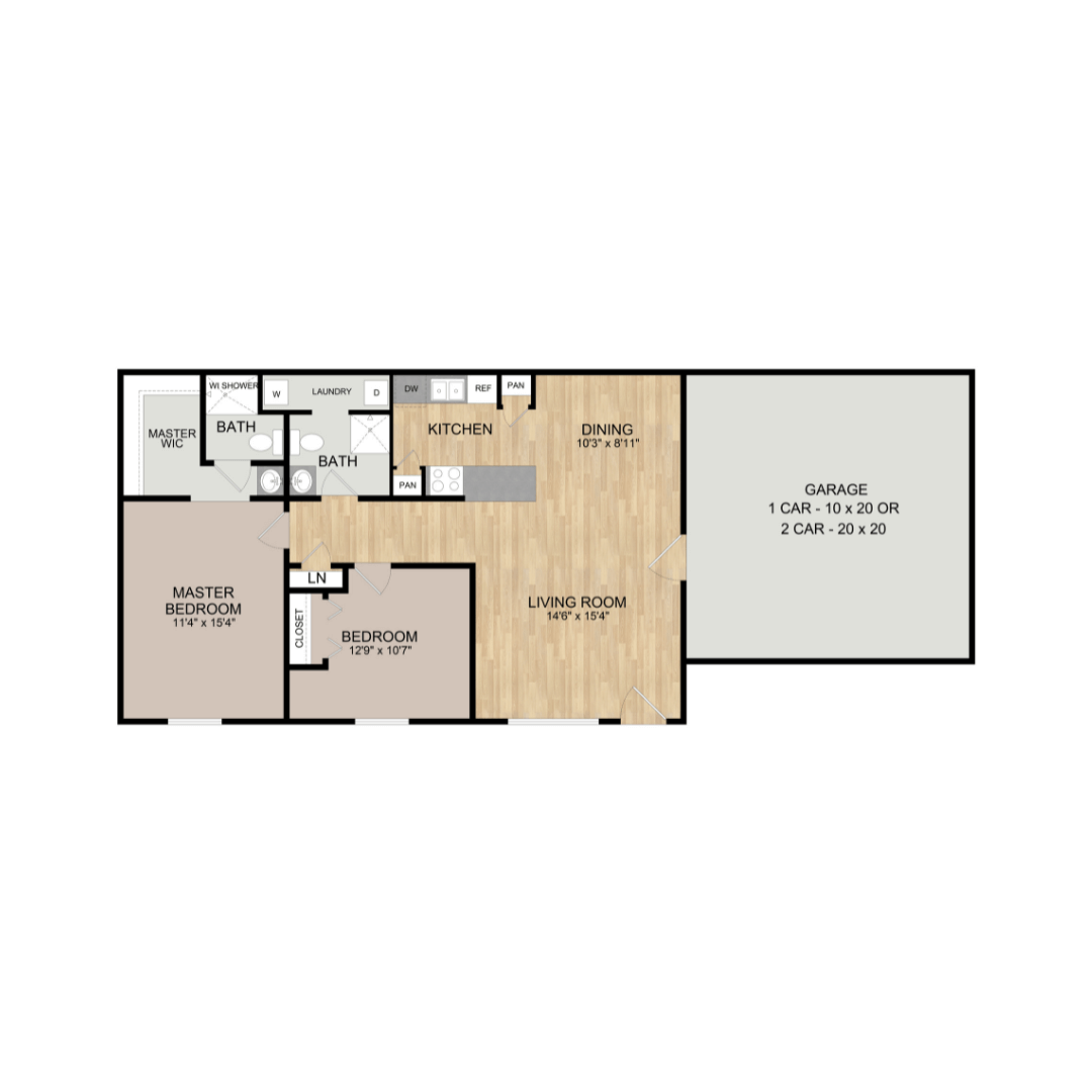 Floor Plans Augusta at Gruene Apartments New Braunfels, Texas