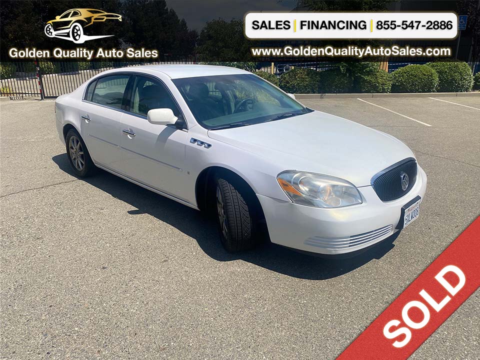 2007 Buick Lacerne with clean title and Low Miles in Sacramento sold
