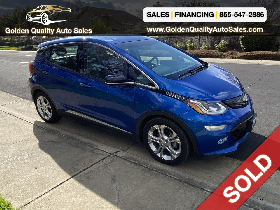 2020 Chevrolet Bolt EV LT Hatchback 4D with Low Miles in Sacramento 