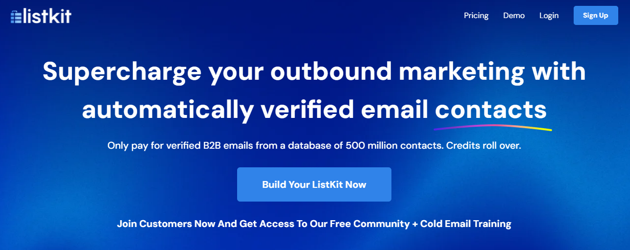 Smartlead and Listkit Partnership: Lead List Building & Cold Emailing