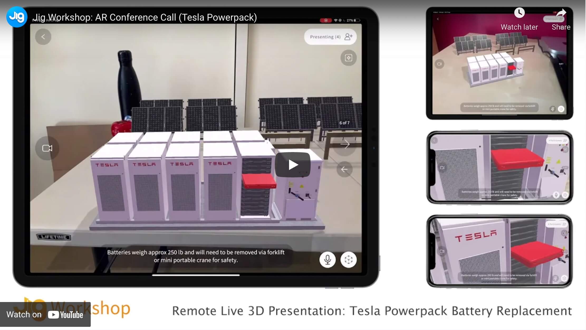 Remote augmented reality presentations are now available