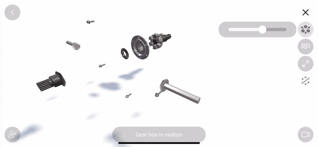 Jigspace exploded views in interactive 3D presentations