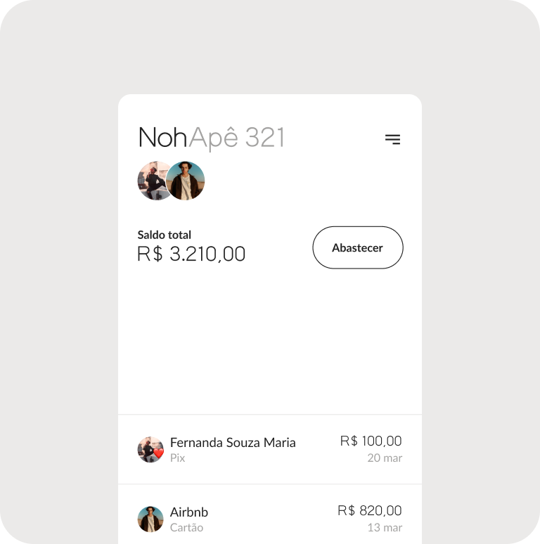 Casal, duas moças se olhando ao outro, com trailer atrás.